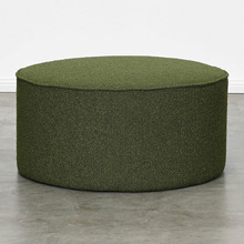 Round Naya Upholstered Ottoman